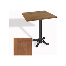 Çipa Döküm Ayak Kare Masa 80x80 Cm - Werzalit, Wermodin Ve Allzalit Tabla - Novagento Çok Renkli