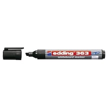 Edding 363 Beyaz Yazı Tahtası Kalemi - Siyah - 1 Kalem - 1-5 Mm Kesik Uçlu - Yeniden Doldurulabilir Genel
