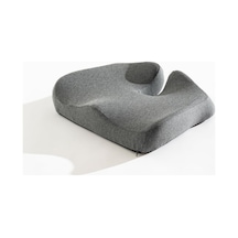 Yeni Nesil Ergonomik Visco Oturma Minderi 47x41x12 Cm Gri