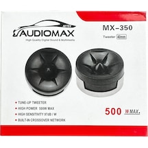 Audıomax Mx-350 500 W 40 MM Tweeter Set Tiz
