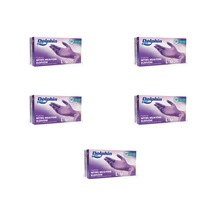 Dolphin Tek Kullanımlık Lila Nitril Eldiven - Muayne Eldiveni Large Büyük Boy - 100'lü 5 Paket