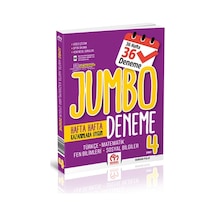 4. Sınıf Jumbo Tüm Dersler Haftalık Deneme