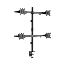 Std5704b 17-32 Dörtlü Monitör Standı, 2x2 Kurulum, Trader/yazılımcı Monitör Kolu/tutucu, 735mm Direk Yükseklik