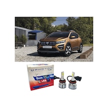 Dacia Sandero Uzun Far Ampulü H7 Duo Yeni Seri Beyaz 2021-2023
