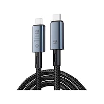 40gbps 240w 4.0 Thunderbolt Type-c To Type-c Şarj, Data Ve 8k 60hz Görüntü Aktarım Kablosu Tip C 1.5 Metre Zr851 Diğer