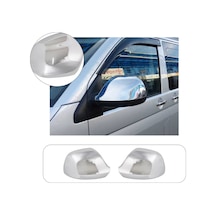 Volkswagen Transporter T5 Uyumlu 2010-2015 Ayna Kapağı 2 Parça Abs Krom Kaplama