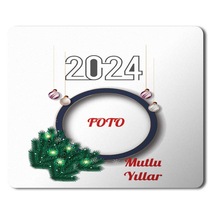 2024 Mutlu Yıllar Fotolu Mousepad Mouse Pad