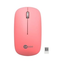 Lenovo Lecoo Ws214 Kablosuz 1200dpı 3 Tuşlu Pembe Optik Sessiz Mouse