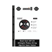 Özel Seri Op-25 Olimpik Plaka 25 Kg Ağırlık Spor Salon