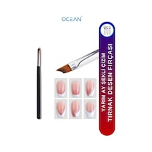 Ocean Nail Art Tırnak Kenar Temizleme Ve Düzeltme Fırçası Ebay-116