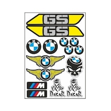 A4 Sticker 052 Tek Paket Çoklu Sticker Standart