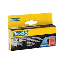 Rapid Feindrahtklammer Tip 53/8 Mm, 2500 Adet Kutu, 23808000 10