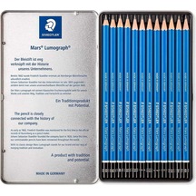 Staedtler Kurşun Kalem Mars Lumograph 12 Li Metal Kutuda 100 G12