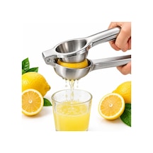 Metal Limon Sıkacağı Manuel Narenciye Sıkacağı, Pratik El Tipi Limon Presi, 20 Cm