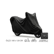 Dodes Motosiklet Ve Scooter Koruma Brandası Su Ve Toz Geçirmez 180x120 Cm Çok Renkli