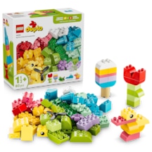 LEGO® DUPLO® Classic Renkli Yaratıcı Kutu 10479 – 1.5 Yaş ve Üzeri Çocuklar için Rakamlar İçeren Oyuncak Yapım Seti (80 Parça)