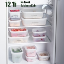 Porsima 1126 12'li No Frost -25 C Derin Dondurucu Saklama Kabı