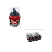 Tuğraçelik Sitil 50ml Koyu Kahve Krem Ayakkabı Boyası- 12'li Paket