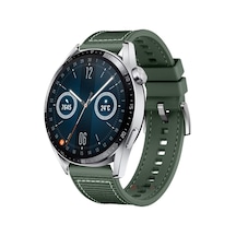Huawei Watch Gt2 Elite-sport-classic 46mm-gt2 Pro 22mm Uyumlu Dikiş Desenli Dokuma Silikon Kordon