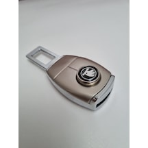 Skoda Araca Özel Metal Emniyet Kemer Takısı
