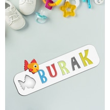 Bk Toys Çocuklara Özel İsimli Figürlü Ahşap Eğitici Yapboz Puzzle-24