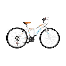 Bisiklet Strong 24" Jant 21 Vites Erkek Dağ Bisikleti Beyaz - Turuncu &amp Vitesli Bisiklet Çok Renkli
