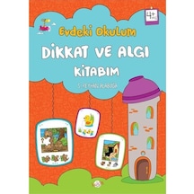 +4 Yaş Evdeki Okulum Dikkat ve Algı Kitabım Kukla Yayınları