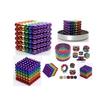 Neo Sihirli Manyetik Toplar Dyum Mıknatıs Küp Bilye 216 Adet Cube Küp Dymium