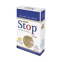 Stop Slim 6 Filtreli Ağızlık 25'li