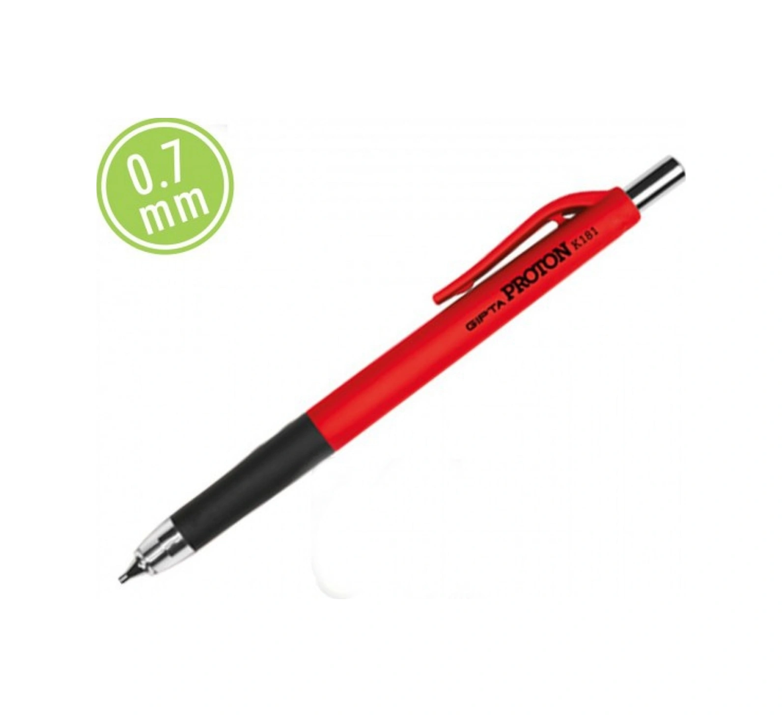 Versatil 0.7mm Proton Kırmızı Kırmızı