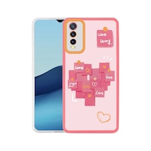 Zore Vivo Y11s Kılıf Nvth M-fit Desenli Kapak - Love Story No2
