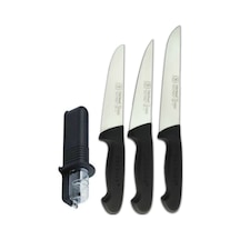Sürbisa Stk-200 Sürmene Kasap Bıçak Seti Siyah