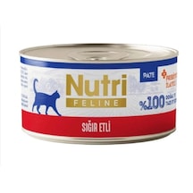 Nutri Feline Sığır Etli Tahılsız Kedi Konserves 70 Gr