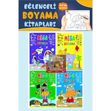 Mega Boyama Seti 4 Kitap