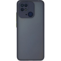 Ilkeshop Newface Xiaomi Redmi 10c Kılıf Montreal Silikon Kapak - Lacivert