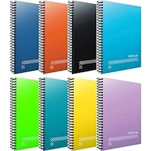 Gıpta Eko 120 Yaprak Kareli Defter A4 Pp Kapak Spiralli - 1 Adet