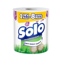 Solo Akıllı Seçim Kağıt Havlu 1' 8 Dev Rulo 3'li Avantaj Paketi Mıchu