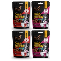 New Story Dog Beef + Lamb Crunchy Köpek Ödülü 4 x 80 G