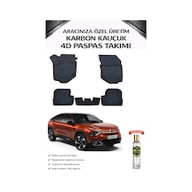 Citroen C4 2023 Model Aracınıza Özel Karbon Kauçuk Paspas Takımı