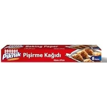 Piknik Gıda Ambalaj Pişirme Kağıdı 8 Metre 1409