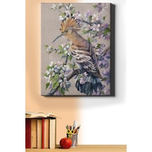 Webstyle Bahar Ve Kuş Sayılarla Boyama Seti Kasnaklı 40x50 Cm