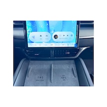 Red Lion Parts Byd Seallion 7 Uyumlu Karbon Fiber Ön Merkez Hava Menfezi Çerçeve Kaplaması