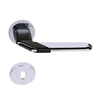 Ventus 4011.Ob.Cp.Mb Kapı Kolu Oda Tipi Krom - Mat Siyah Metal