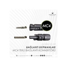 Lexron Mc4 Tekli Bağlantı Konnektörü (5li Set)