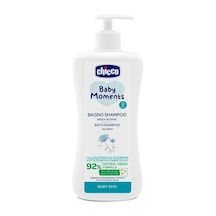 Chicco Baby Moments Göz Yakmayan Yenidoğan Saç Ve Vücut Şampuanı 500 Ml