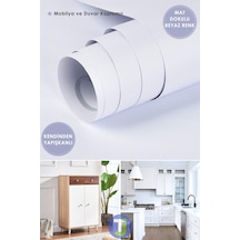 Technojet Kendinden Yapışkanlı Mat Renkli Mutfak Banyo Tezgah Duvar Dolap Ve Masa Kaplama 60cmx100cm 001