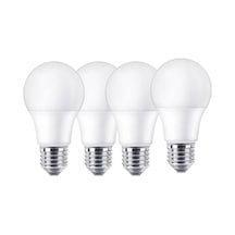 Ledx Al-ll9-4 9 Watt 6500k Beyaz E27 Duy 4 Lü Avantajlı Paket Ampul Adaptor Sec-Kumanda-Metraj Seç Yok-Kumanda-Yok