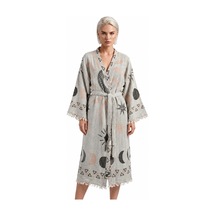 Brandsmiths Grey- Brown Sun Kimono Sarı