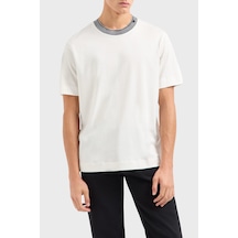 Emporio Armani Erkek T Shirt Em000853 Af12926 U0003 Beyaz Beyaz