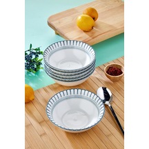 Tr 6'li 14 Cm Porselen Kase Seti, Yeşil, Ckr4254 Diğer